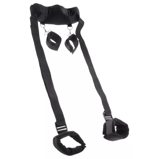 Pipedream - Fetish Position Master - BDSM kötözőszett (fekete)