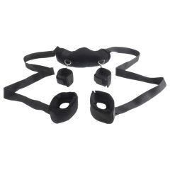 Fetish Position Master - BDSM kötözőszett (fekete)
