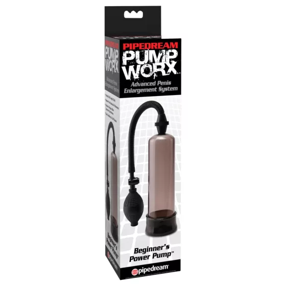 Pipedream - Pump Worx Beginner's - péniszpumpa (fekete)