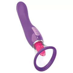   Pipedream Fantasy - akkus 3in1 nyelves csiklóizgató vibrátor (lila)