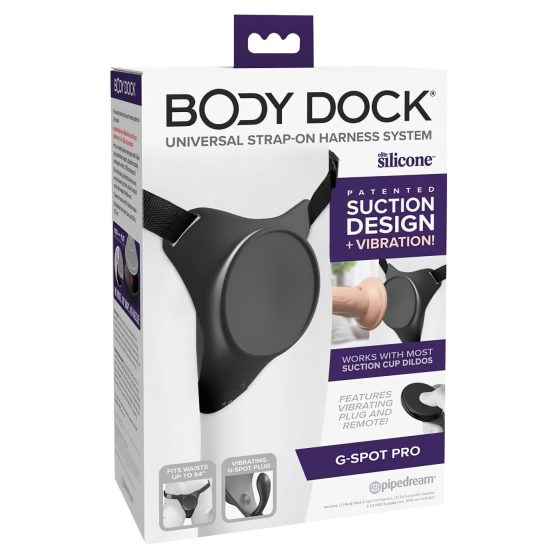 / Body Dock G-pont Pro - rádiós felcsatolható alsó (fekete)