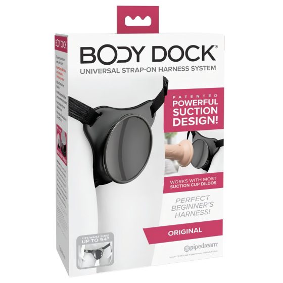Body Dock OG - felcsatolható alsó tapadókoronghoz (fekete)