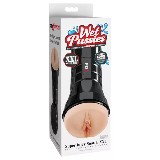 PDX Extreme Wet Pussy - élethű punci maszturbátor - XXL (natúr)