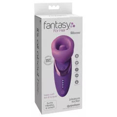 Fantasy For Her - nyaló szívó vibrátor (lila)