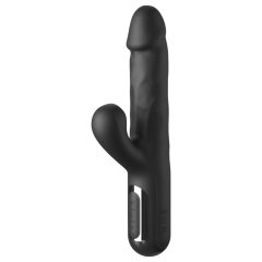 Fetish - 3 motoros lökő vibrátor (fekete)