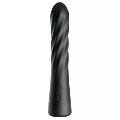   Anal Fantasy Twist Ecstasy - forgó-lökő anál vibrátor (fekete)