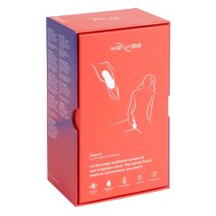   We-Vibe Touch X - akkus, vízálló csikló vibrátor (korall)