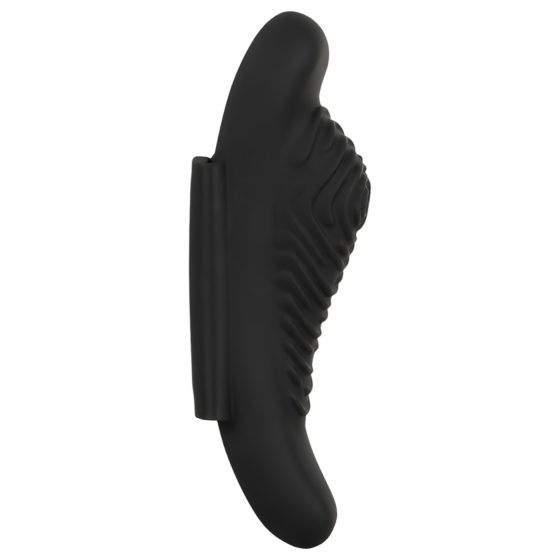 GoGasm Panty - akkus, rádiós csikló vibrátor (fekete)