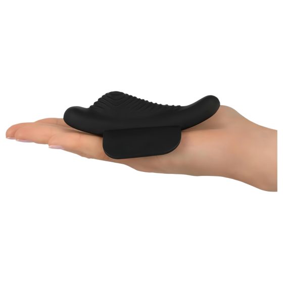 GoGasm Panty - akkus, rádiós csikló vibrátor (fekete)