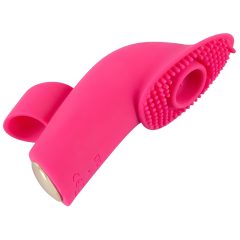 / SMILE Licking - léghullámos-nyelves ujjvibrátor (pink)