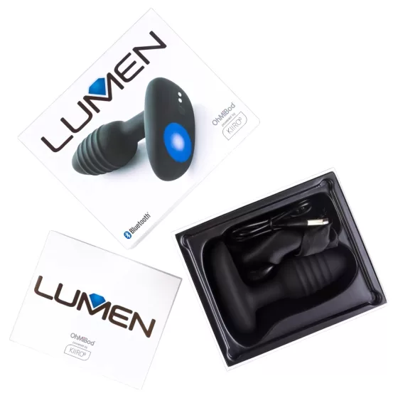 Kiiroo OHMIBOD Lumen - interaktív prosztata vibrátor (fekete)