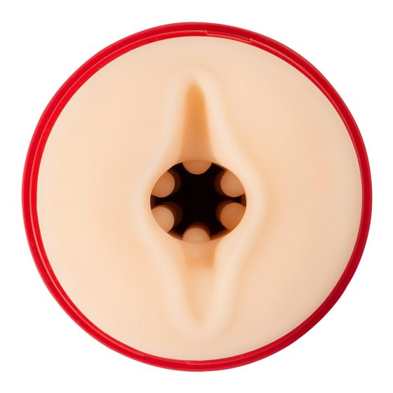 WYNE 01 - akkus, rezgő-szívó, melegítő maszturbátor (fekete)