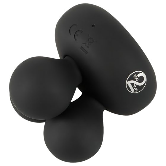 You2Toys CUPA Mini - melegítő masszírozó vibrátor (fekete)