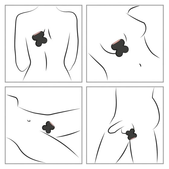 You2Toys CUPA Mini - melegítő masszírozó vibrátor (fekete)