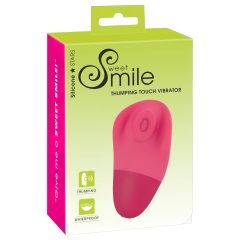   SMILE Thumping Touch - akkus, pulzáló csikló vibrátor (pink)