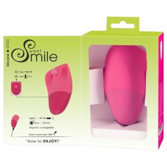   SMILE Thumping Touch - akkus, pulzáló csikló vibrátor (pink)