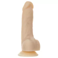   / Naked Addiction Rotating 7 - forgófejes vibrátor (18cm) - natúr