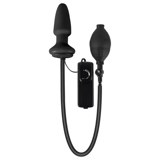 You2Toys - pumpálható anál vibrátor (fekete)