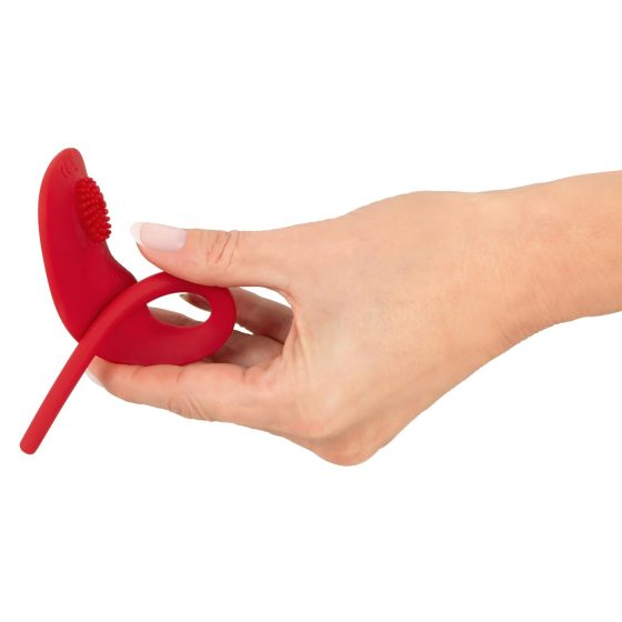 SMILE Slim Panty - akkus, rádiós csikló vibrátor (piros)