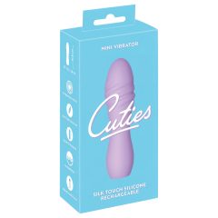 Cuties Mini 3 - akkus, vízálló, spirál vibrátor (lila)