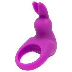   Happyrabbit Cock Kit - vibrációs péniszgyűrű tárolóval (lila)