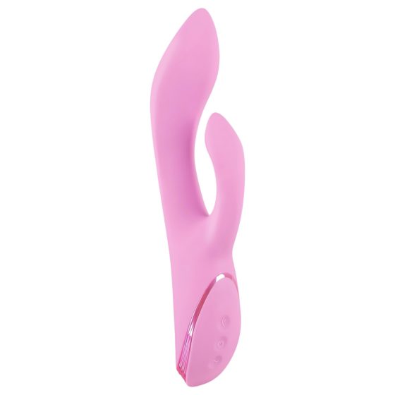 / SMILE Nodding - akkus, csiklókaros, bólogató vibrátor (pink)