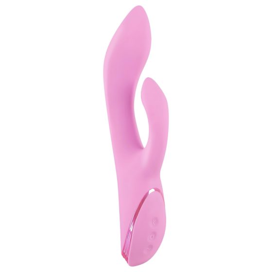 / SMILE Nodding - akkus, csiklókaros, bólogató vibrátor (pink)