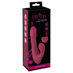 / Javida - rádiós, csiklókaros forgó vibrátor (piros)