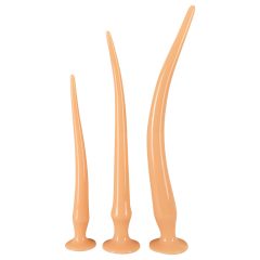   You2Toys - extra hosszú plug dildó szett (3 részes) - natúr