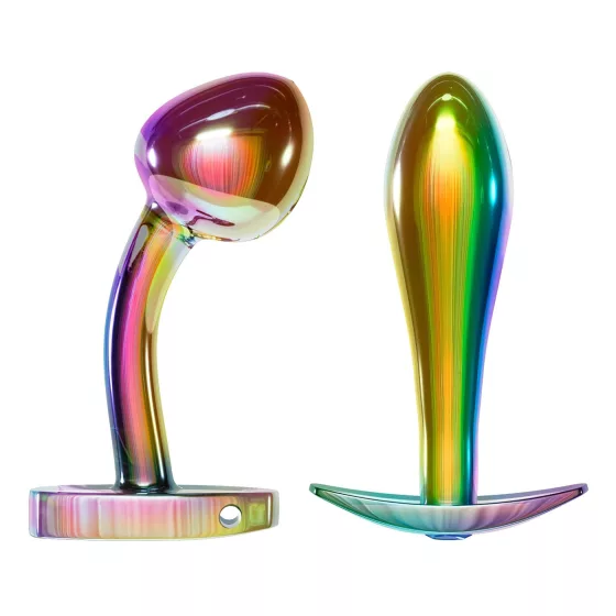 / ANOS Metal Rainbow - fém anál plug szett (2 részes)