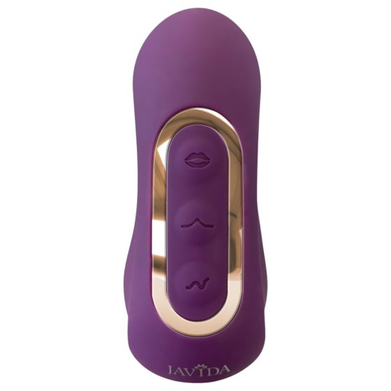 Javida - 4in1 csiklóizgató vibrátor (lila)