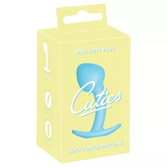 Cuties Mini Butt Plug - szilikon anál plug (kék)