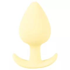 Cuties Mini Butt Plug - szilikon anál plug (sárga, 3,1 cm)