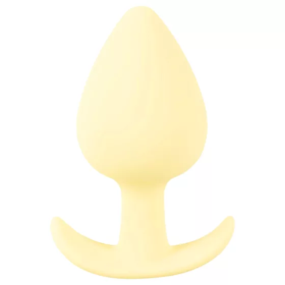 Cuties Mini Butt Plug - szilikon anál plug (sárga)