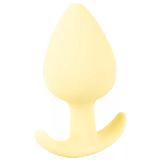 Cuties Mini Butt Plug - szilikon anál plug (sárga)