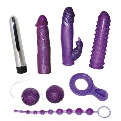 You2Toys - Csillámos - vibrátoros készlet (7 részes)