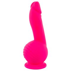   SMILE Powerful - akkus, 2 motoros tapadókorongos vibrátor (pink)