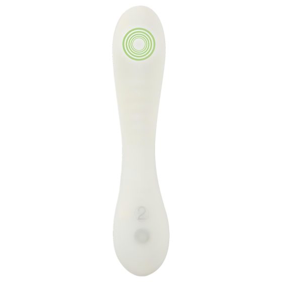 You2Toys Glow in the dark - foszforeszkáló G-pont vibrátor (fehér)