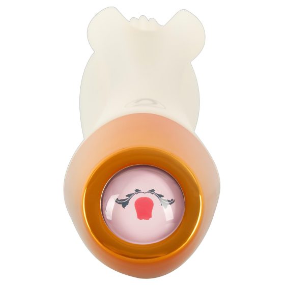 You2Toys Glow - foszforeszkáló csiklókaros vibrátor (fehér)