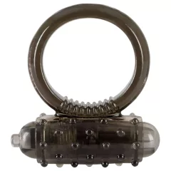 You2Toys - szilikon vibrációs péniszgyűrű - fekete