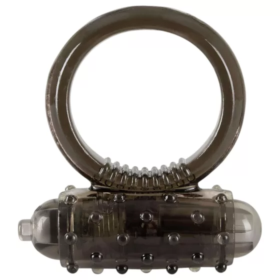 You2Toys - szilikon vibrációs péniszgyűrű - fekete