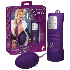 You2Toys - Velvet bársonyos vibrotojás (lila)