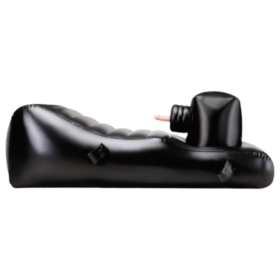 Louisiana Lounger - szexgép beépített vibrátorral (fekete)