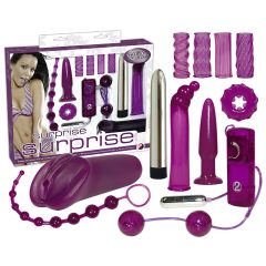   You2Toys - Erotikus meglepetések - vibrátor szett (12 részes)