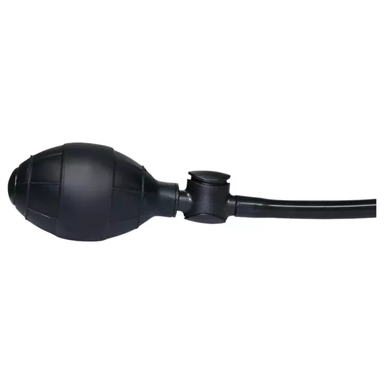 You2Toys True Black - pumpálható anál vibrátor (fekete)