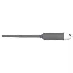   You2Toys - DILATOR - szilikon dilátor vibrációval (szürke, 6 mm)