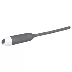   You2Toys - DILATOR - szilikon dilátor vibrációval (szürke, 6 mm)