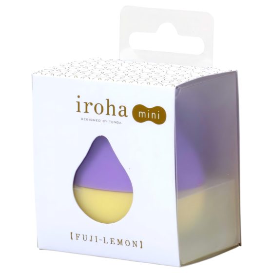 TENGA Iroha mini - mini csikló vibrátor (lila-sárga)