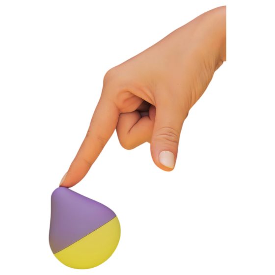 TENGA Iroha mini - mini csikló vibrátor (lila-sárga)