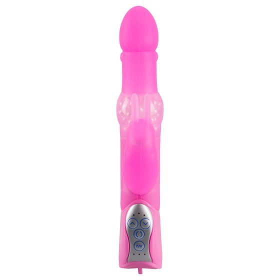SMILE Pearly Rabbit - gyöngyös vibrátor (pink)